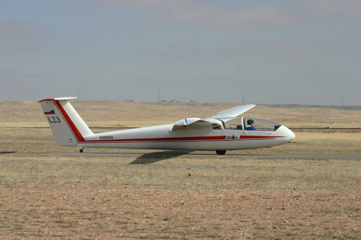 Craig W, with examiner during his Private Pilot test, 3/7/10.